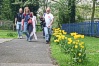 Coming back from the demo at Headcorn village, spring time