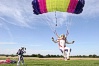 Dave Tunks landing his Velocity at Headcorn airfield